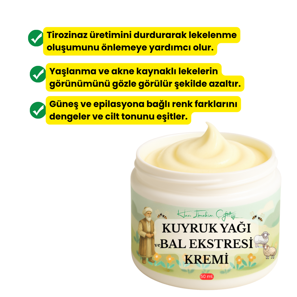Yaşlanma Karşıtı Kuyruk Yağı & Bal Özü
