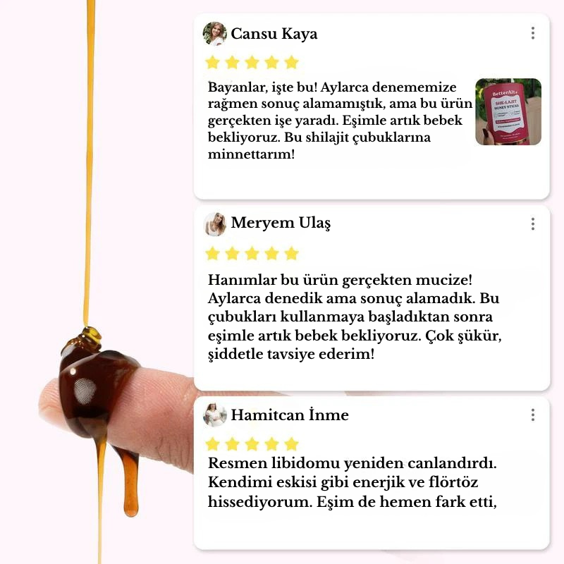 Himalaya Saf Shilajit Bal Çubukları Güçlendirici Takviye