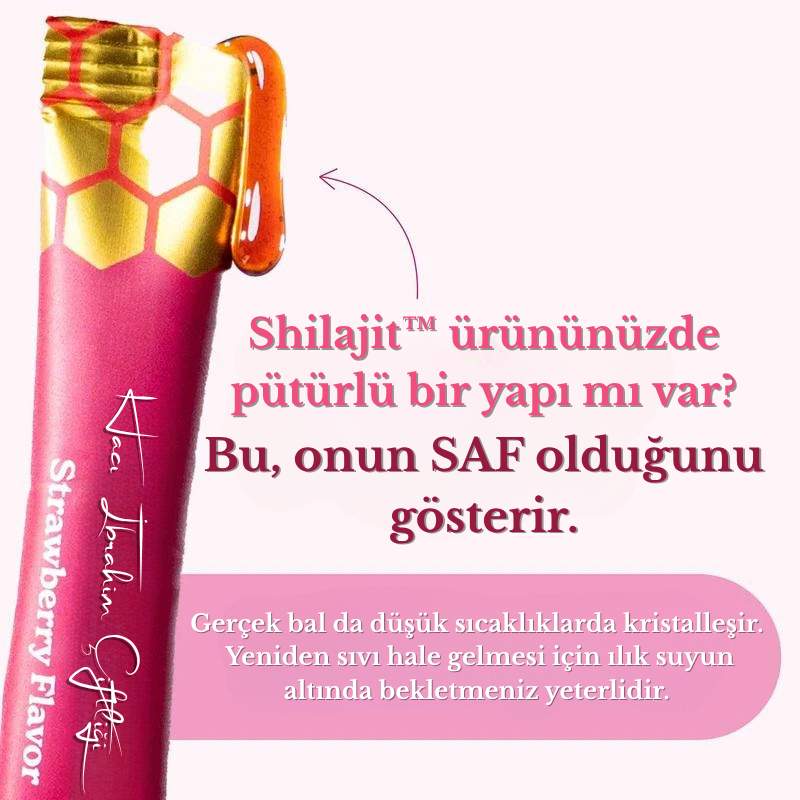 Himalaya Saf Shilajit Bal Çubukları Güçlendirici Takviye